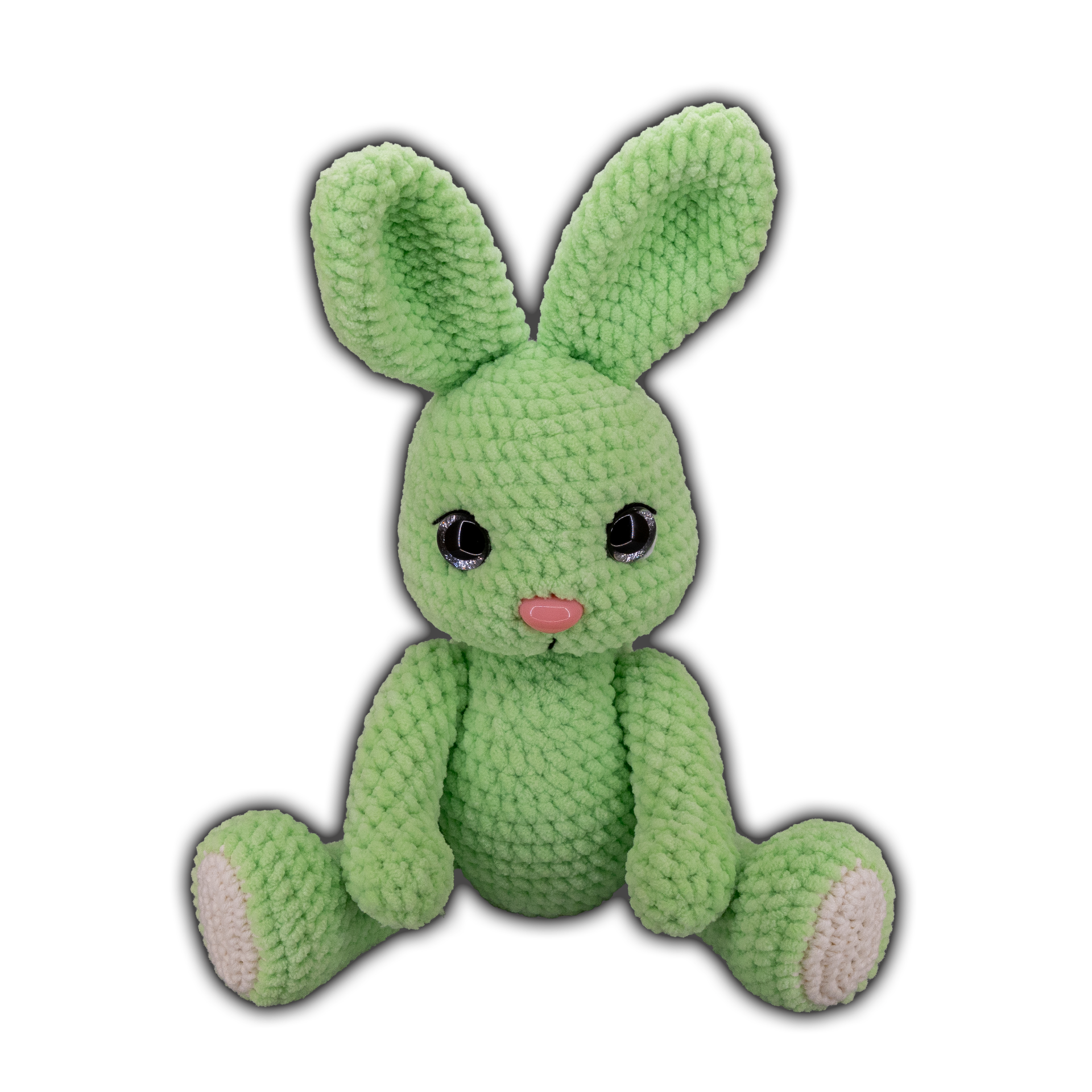 háčkovaný zajíček handmade, amigurumi zajíček, ručně háčkovaný plyšák