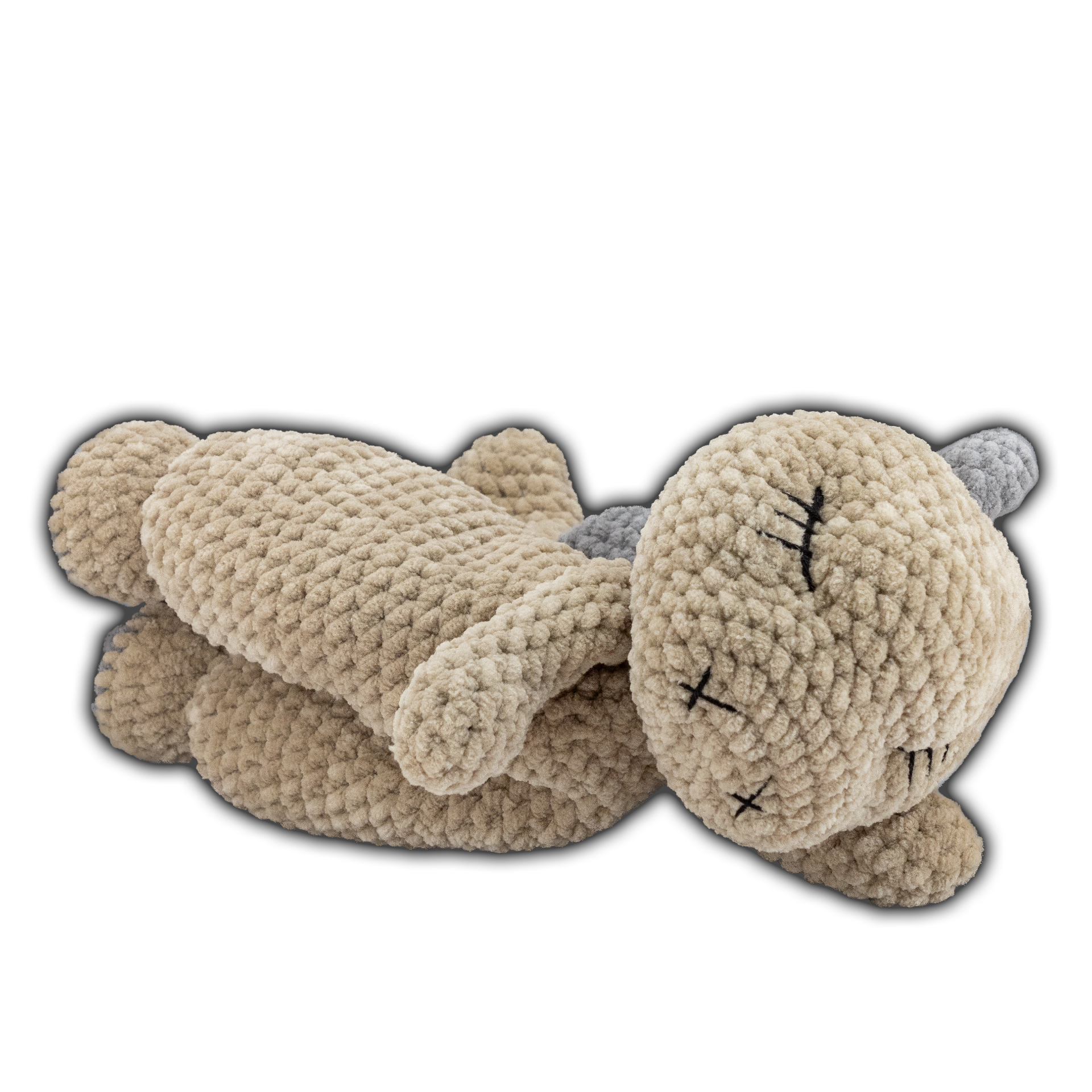 háčkovaný dinosaur handmade, amigurumi dinosaur, ručně háčkovaný plyšák