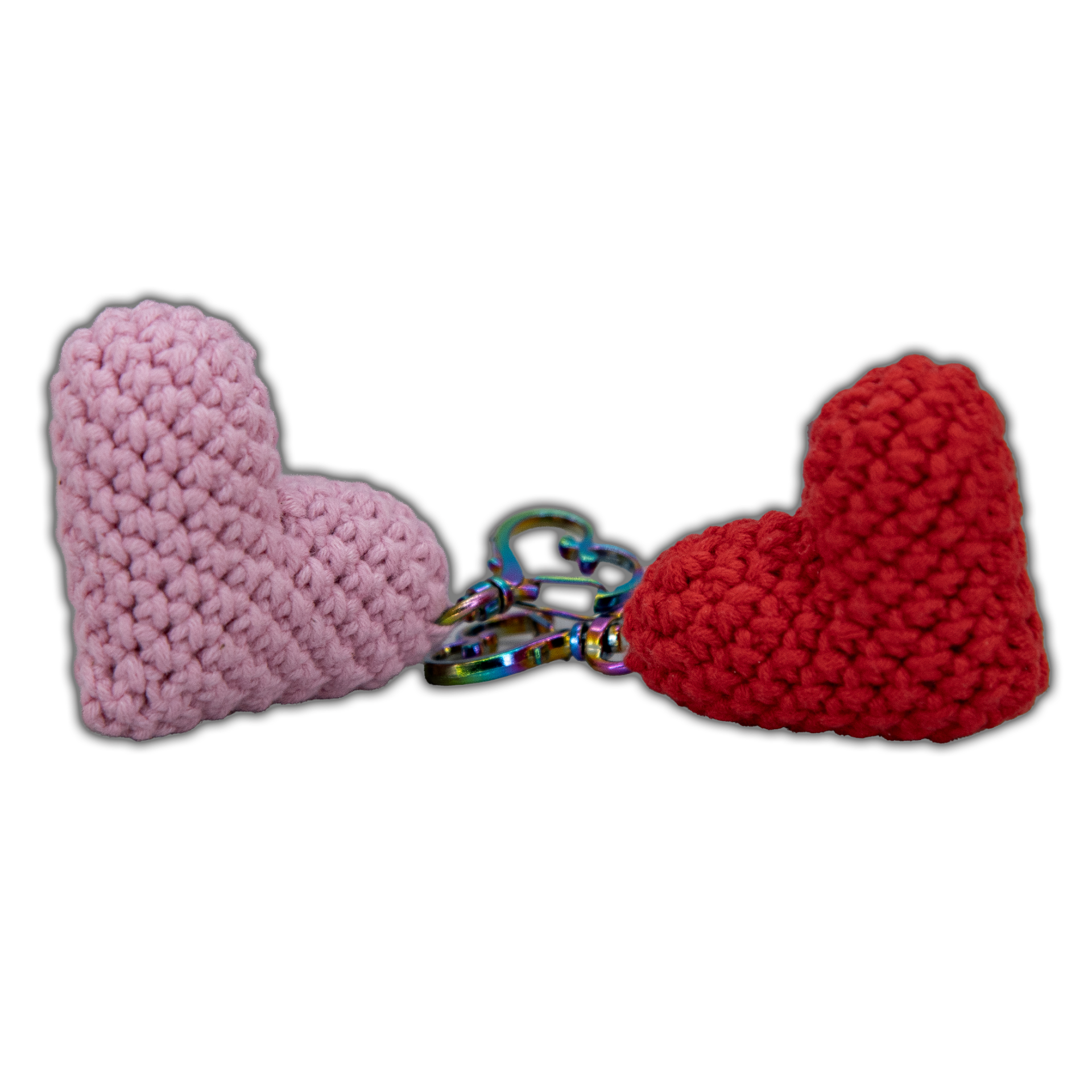 háčkované srdíčko na klíče, handmade, ručně háčkované